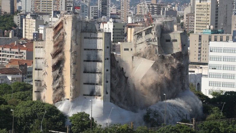 Implosão de sete segundos