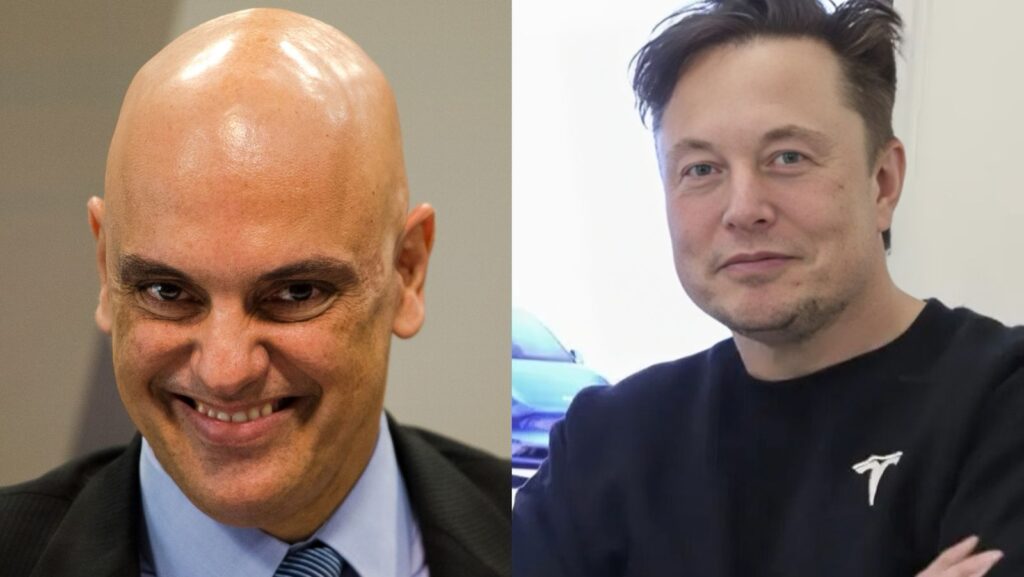 Elon Musk desafia Alexandre de Moraes.