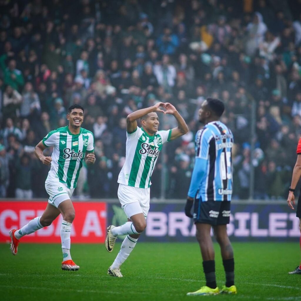 Juventude vence o Grêmio por 3 a 0