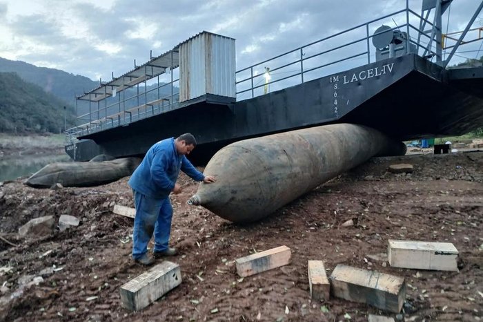 Adiada a vistoria da nova balsa em Santa Bárbara